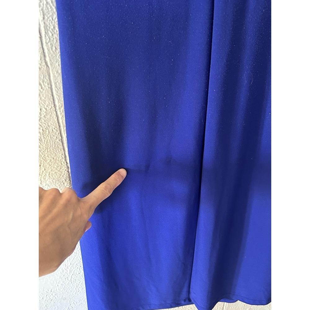Lauren Ralph Lauren Purple Blue Sleeveless Dress Women's size 4 Cocktail - Picture 4 of 5